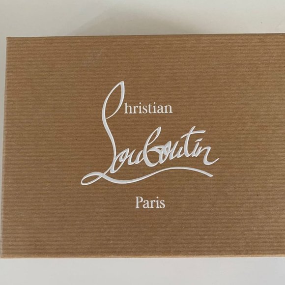 CHRISTIAN LOUBOUTIN gold spike Kios card holder - Picture 6 of 6